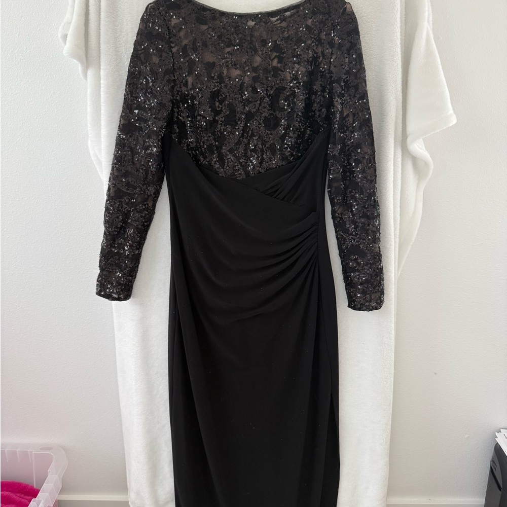 Lauren Ralph Lauren Black Long Sleeve Dress
